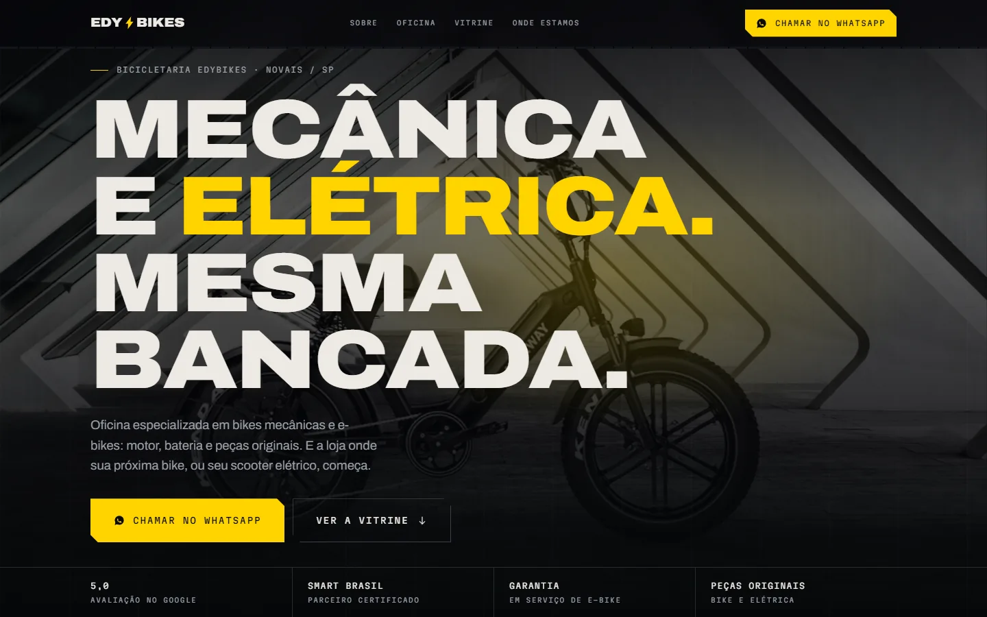 Site da EdyBikes